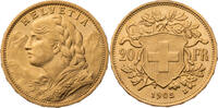 Schweiz 20 Franken Vreneli - Kursmünze (1897-1949) -
