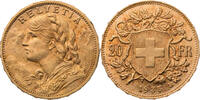 Schweiz Vreneli - Kursmünze (1897-1949) 20 Franken 1935 B ss-vz