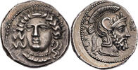 Kilikien Stater Tarsos, Datames, female head / head of Ares -