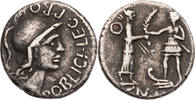 Römische Republik Denar Cn. Pompeius Magnus Iunior und M. Poblicius -