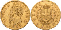 Italien, Königreich 10 Lire Vittorio Emanuele II (1861-1878) - Kursmünze (1861-1865) -