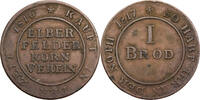 Elberfeld 1 Brod Brotmarke des Elberfelder Kornvereins -