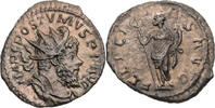 Gallisches Sonderreich Antoninian Postumus, Köln, Büste / FELICITAS AVG, Felicitas mit Caduceus und Füllhorn -
