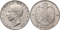 Yugoslawien 20 Dinara Peter II. (1934-1945) -