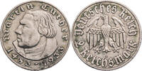 Drittes Reich 2 Reichsmark 450th Anniversary of Martin Luther -