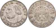 Drittes Reich 2 Reichsmark Zum 450. Geburtstag von Martin Luther -