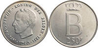 Belgien 250 Francs Auf das silberne Regierungsjubiläum von Baudouin - flämische Legende -