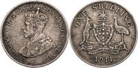 Australien 1 Shilling George V. (1910-1936) - Kursmünze (1911-1936) -