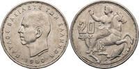 Griechenland 20 Drachmen Paul (1947-1964) - Kursmünze (1960-1965) -