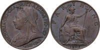 Großbritannien Farthing Victoria (1837-1901) - Kursmünze (1895-1901) -
