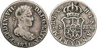 Spanien, Königreich 1/2 Real Ferdinand VII. (1808-1833) - Kursmünze (1814-1833) -