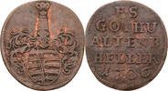Sachsen-Gotha-Altenburg 1 Heller Friedrich II. (1691-1732) -