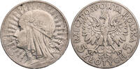 Polen 5 Zlotych Polonia - Kursmünze (1932-1934) -