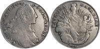 Madonnentaler 1769 A Bayern Maximilian III. Joseph (1745-1777) s-ss, justiert, berieben