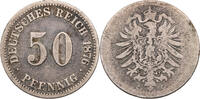 Kaiserreich 50 Pfennig Kursmünze (1875-1877) -