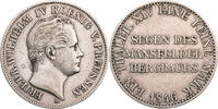 Preussen, Königreich Taler Friedrich Wilhelm IV. - Ausbeutetaler -
