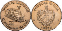 Kuba 1 Peso Dampflokomotive -