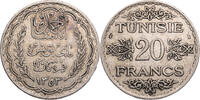 Tunesien 20 Francs Ahmad II. (1929-1942) -