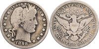 USA 1/4 Dollar Barber Quarter - Kursmünze (1892-1916) -