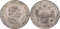 Österreich, Kaiserreich 20 Kreuzer Franz I. (1792-1835) - Kursmünze -