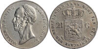Niederlande 2½ Gulden Willem II. (1840-1849) - Kursmünze (1841-1849) -