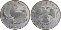 Russland, Föderation 1 Rubel The Great Bustard -