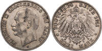 Kaiserreich, Baden 3 Mark Friedrich II. (1907-1918) - Kursmünze (1908-1915) -