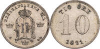 Schweden 10 Öre Oskar II. (1872-1907) - Kursmünze (1880-1904) -