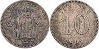 Schweden 10 Öre Oskar II. (1872-1907) - Kursmünze (1880-1904) -