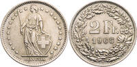 Schweiz 2 Franken Helvetia - Kursmünze (1874-1967) -