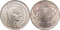 Italien 1000 Lire Centennial of Rome as Capital of Italy -