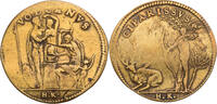 Nürnberg Rechenpfennig Volcanus von Hans Krauwinckel (1586-1635) -