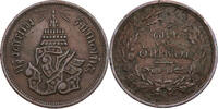 Thailand 1 Sik / ½ Fuang / 1⁄16 Baht Rama V. (1868-1910) -