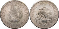 Mexiko 5 Pesos 1948 Mo Cuauhtemoc vz, Kratzer 45,00 EUR  plus 10,00 EUR verzending