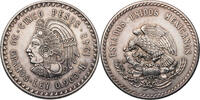 Mexiko 5 Pesos 1948 Mo Cuauhtemoc vz, Kratzer 45,00 EUR  plus 10,00 EUR verzending