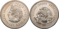 Mexiko 5 Pesos 1948 Mo Cuauhtemoc vz, Kratzer 45,00 EUR  plus 10,00 EUR verzending