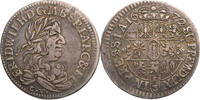 Brandenburg-Preussen 1/3 Taler Friedrich Wilhelm (1640-1688) - Königsberg -