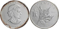 Kanada 5 Dollars Elizabeth II. - 1oz Vancouver Maple Leaf Olympic Games -