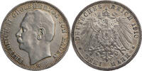 Kaiserreich, Baden 3 Mark Friedrich II. (1907-1918) - Kursmünze (1908-1915) -