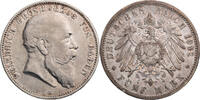 Kaiserreich, Baden 5 Mark Friedrich I. (1856-1907) - Kursmünze (1902-1907) -