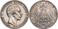 Kaiserreich, Preussen 3 Mark Wilhelm II. (1888-1918) - Kursmünze (1905-1912) -
