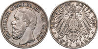Kaiserreich, Baden 2 Mark Friedrich I. (1856-1907) - Kursmünze (1892-1902) -