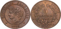 Frankreich, 3. Republik 5 Centimes Kursmünze (1871-1898) -