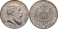 Kaiserreich, Baden 5 Mark Friedrich (1856-1907) - Kursmünze (1902-1907) -