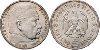 Drittes Reich 5 Reichsmark Hindenburg - Kursmünze (1935-1936) -