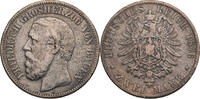 Kaiserreich, Baden 2 Mark Friedrich I. (1856-1907) - Kursmünze (1876-1888) -
