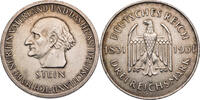 Weimarer Republik 3 Reichsmark Zum 100. Todestag des Freiherrn vom und zum Stein -