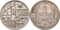 Weimarer Republik 3 Reichsmark 400 Jahre Philipps-Universität Marburg -
