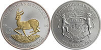 Gabun 1000 Francs CFA Springbock 5th-Anniversary Privy Mark -
