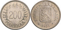 Finnland 200 Markkaa Kursmünze (1956-1959) -